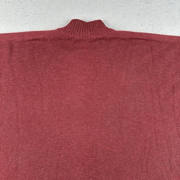 Lululemon Call Me Cozy Wrap Women’s OS Red Cotton Yak Blend Full‎ Zip Sweater - Picture 12 of 16